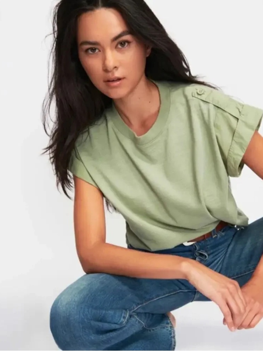 NWT Nation LTD XXL Olive Green T-Shirt 100% Cotton